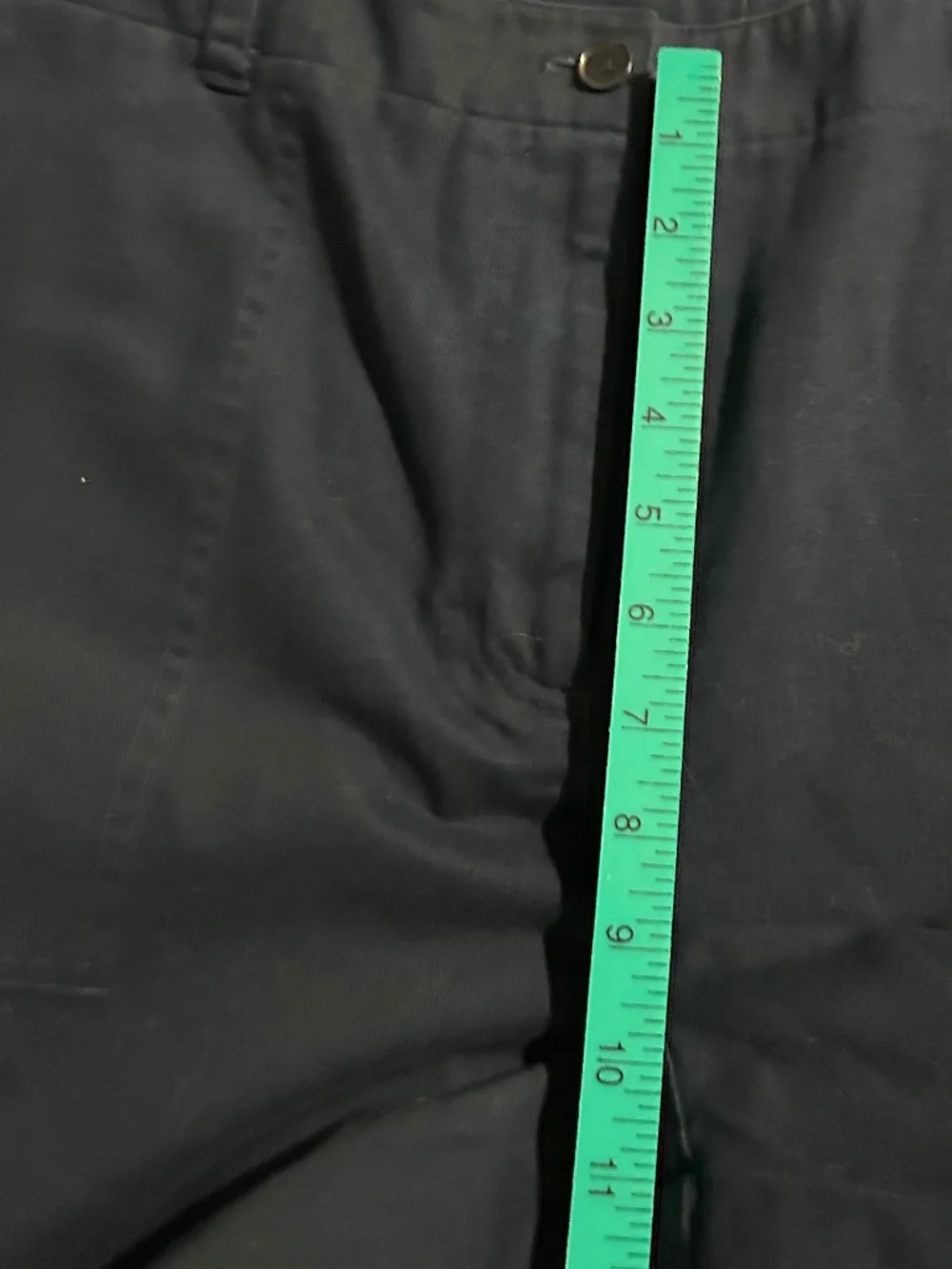 Navy Shorts Slant Front Pockets NWY Jones New York Sport Sz14
